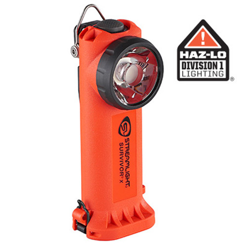 Streamlight Safety-Rated Firefighter's Right-Angle Light with 12V DC Charge Cords 22050 (Direct Wire), 22051 (Plug In)