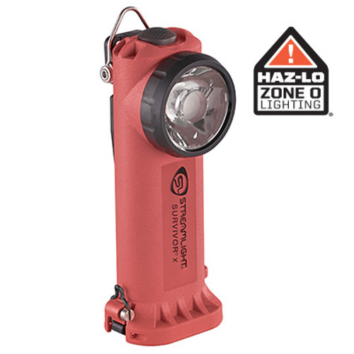 Streamlight ATEX Rated Right-Angle Firefighter's Light with 12V DC Charge Cords 22050 (Direct Wire), 22051 (Plug In)