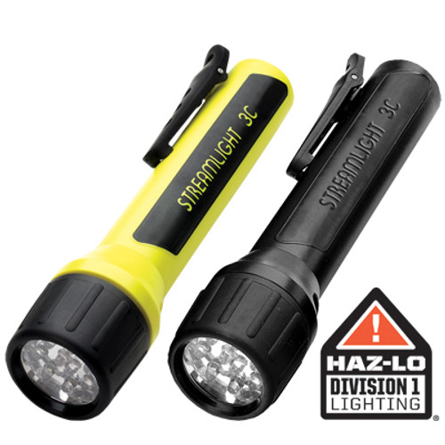 Streamlight Waterproof and Safety-Rated LED Flashlight with Safety Wands 33903 (Red); 33908 (White)