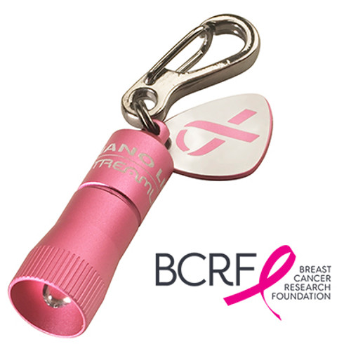 Streamlight Powerful Small Keychain Light that Supports the Breast Cancer Research Foundation with