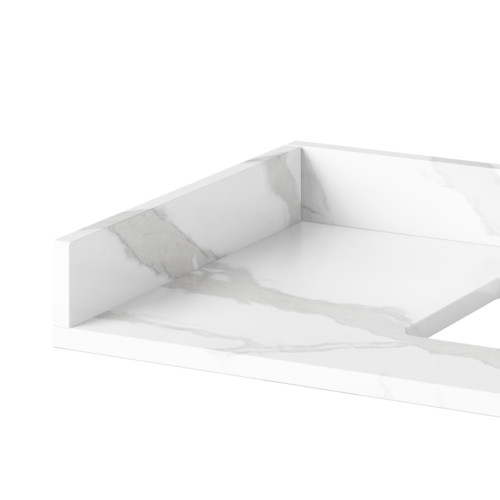 Calacatta Vienna Quartz Sidesplash | SSPLASH21CQ | Jeffrey Alexander