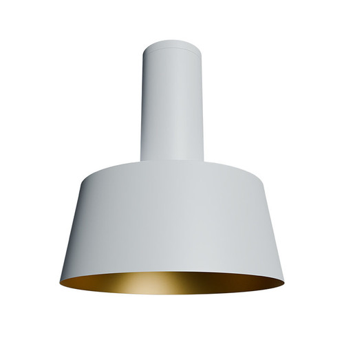 CMC4 14in FLAT SHADE, WHITE/GO | CMC4-FS14-WG | Westgate | Westgate at lightingandsupplies.com