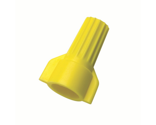 Ideal Industries WingTwist-WT51 Wire Connector, Model WT51 Yellow