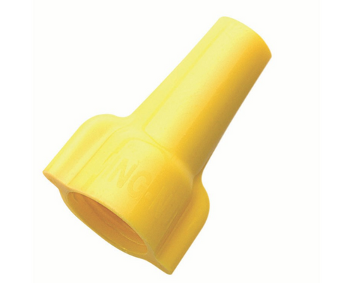 Ideal Industries Wing-Nut-451 Wire Connector, Model 451 Yellow