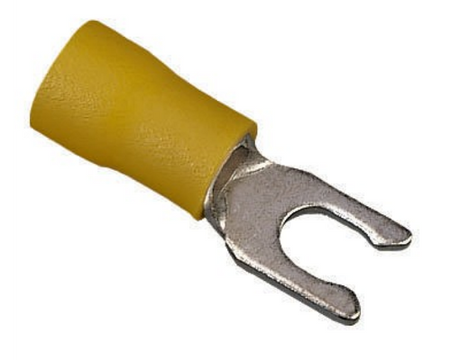 Ideal Industries VinylInsulated-SnapSpade-Terminal-12-10AWG Vinyl Insulated Snap Spade Terminal, 12 - 10 AWG