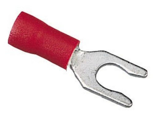 Ideal Industries Vinyl-Insulated-Snap-Spade22-18AWG Vinyl Insulated Snap Spade Terminal, 22 - 18 AWG