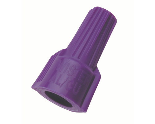 Ideal Industries Twister-AlCu-WireConnector-Model65-Purple Twister Al/Cu Wire Connector, Model 65, Purple Ideal Industries Twister-AlCu-WireConnector-Model65-Purple Twister Al/Cu Wire Connector, Model 65, Purple