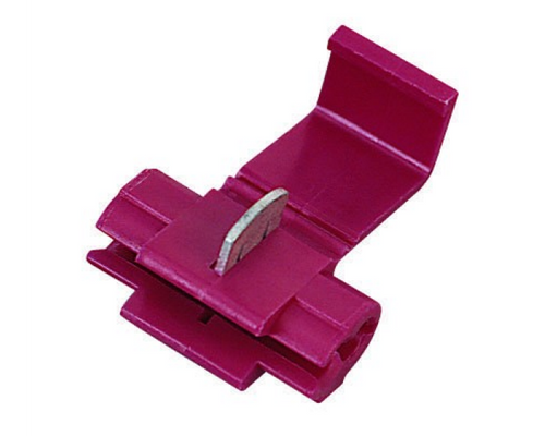 Ideal Industries Tap-Splice-Red-22-18-AWG Tap Splice, Red, 22-18 AWG