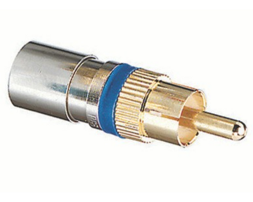 Ideal Industries rg6-rca RG-6 RCA RTQ Compression Connector