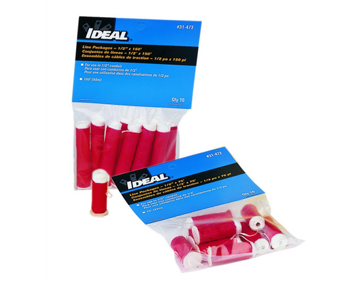 Ideal Industries Line-Package-5-Red Line Package, 1/2", Red