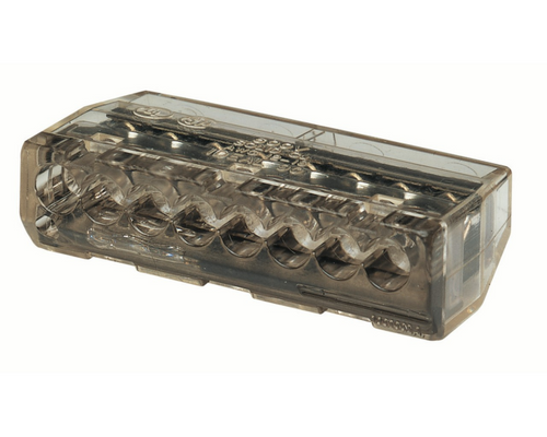 Ideal Industries In-Sure-Push-In-90 In-Sure Push-In Wire Connector, Model 90 8-Port Black