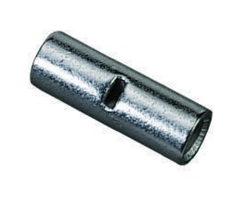 Ideal Industries 83-9041 Non-Insulated Butt Splice, 6 AWG, Box of 20