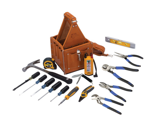 Ideal Industries 35-809 Master Electrician's Kit, 17-Piece