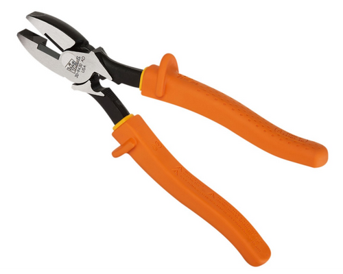 Ideal Industries 30-9430 9" Linesman Plier - Insulated Grip