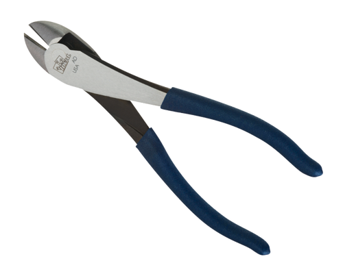 Ideal Industries 30-029 8" Diagonal-Cutting Plier w/angled head - Dipped Grip