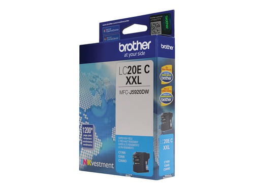 Brother BRTLC20EC BROTHER MFC-J5920DW SUPER HI CYAN INK