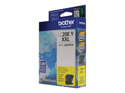 Brother BRTLC20EY BROTHER MFC-J5920DW SUPER HI YELLOW INK