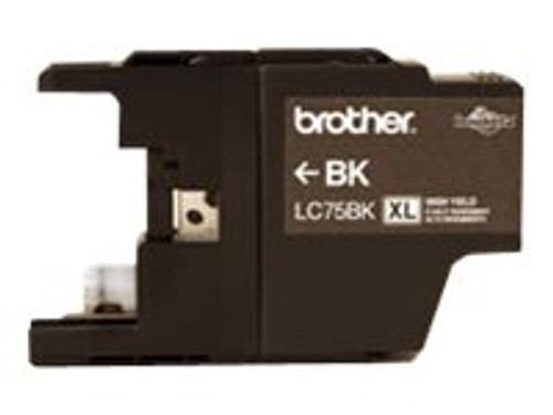 Brother BRTLC75BK BROTHER MFC-J6510DW HI YLD BLACK INK