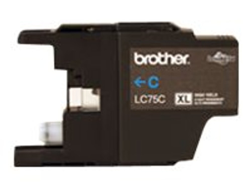 Brother BRTLC75C BROTHER MFC-J6510DW HI YLD CYAN INK