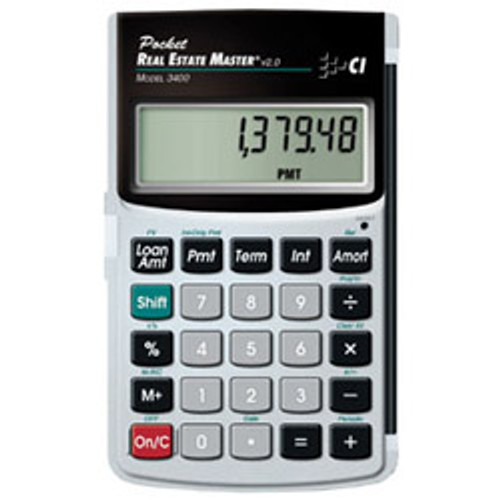 Calc Industries CAL3400 CALC IND 3400 POCKET REAL ESTATE MASTER
