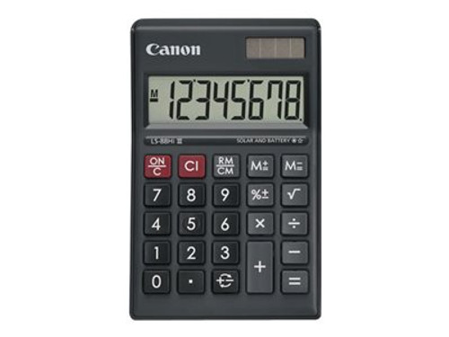 Canon CNMLS88HI CANON LS-88HIIII 8 DIGI GREEEN BASIC CALCULATOR