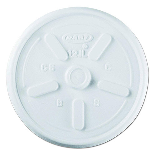 Dart RSC15526 DART VENTED WHITE LID-12OZ