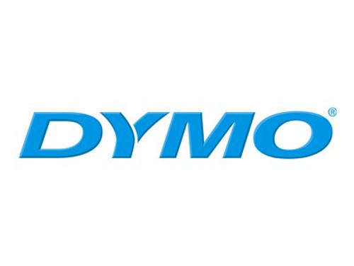 Dymo DYM18508DMO DYMO IND PERMANENT POLY BLACK/CLEAR 3/8" X 18'