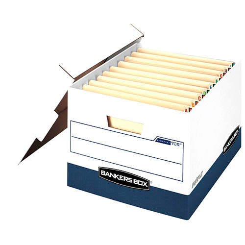 Fellowes FEL00709 FELLOWES STOR/FILE 12CT END TAB LETTER/LEGAL