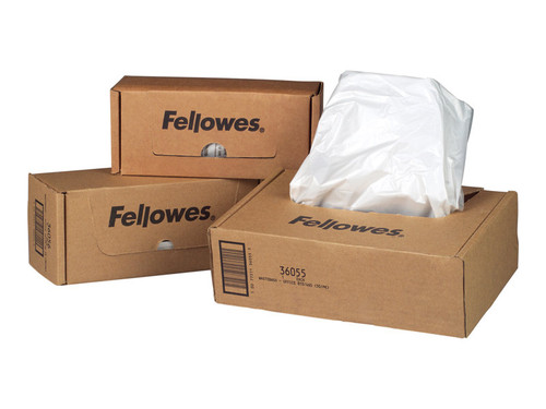 Fellowes FEL36052 FELLOWES 36052 7 GALLON 100PK SHREDDER BAGS