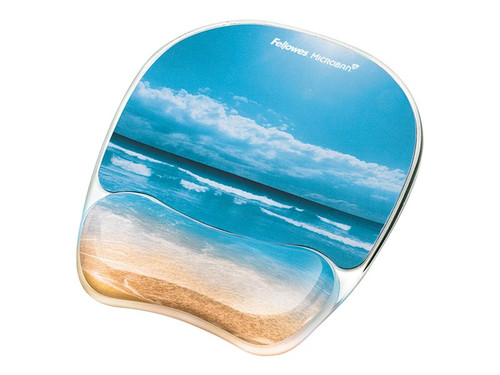 Fellowes FEL9179301 FELLOWES PHOTO GEL 4PK BEACH PAD WRIST REST