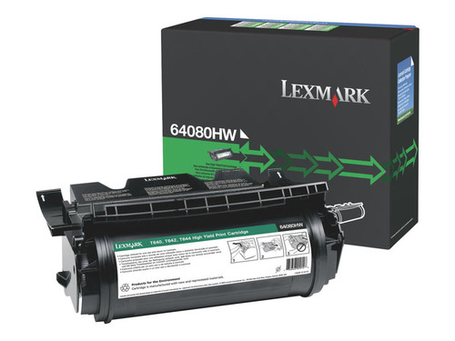 Lexmark LEX64080HW LEXMARK T640N-BID HI RECOND BLACK TONER