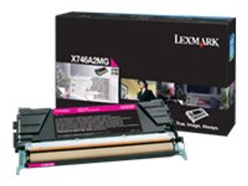 Lexmark LEXX746A2MG LEXMARK X746DE SD YLD MAGENTA TONER