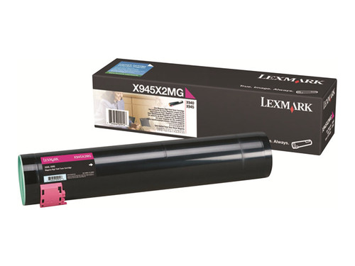 Lexmark LEXX945X2MG LEXMARK X945E HI YLD MAGENTA TONER