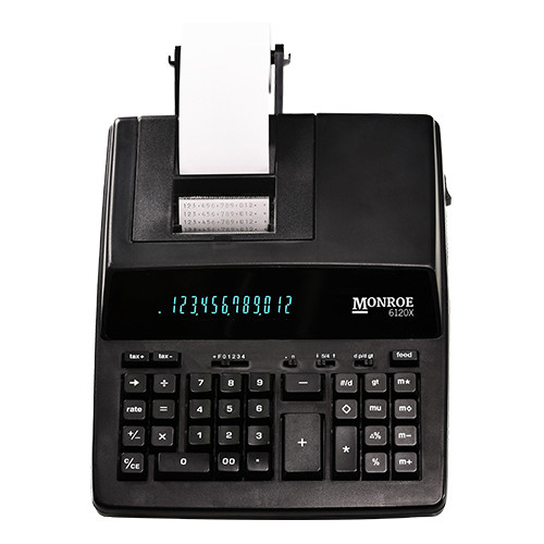 Monroe MNE6120XB MONROE 6120XB BUSINESS MEDIUM DUTY BLACK CALC