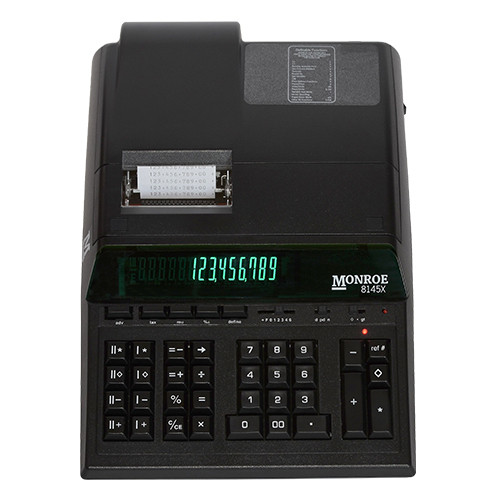 Monroe MNE8145XB MONROE 8145X 14 DIGIT HEAVY DUTY BLACK CALC