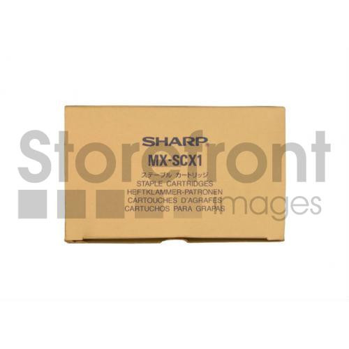 Sharp SHRMXSCX1 SHARP MX-2300 MX-SCX1 3PK 5,000 STAPLE CTGS