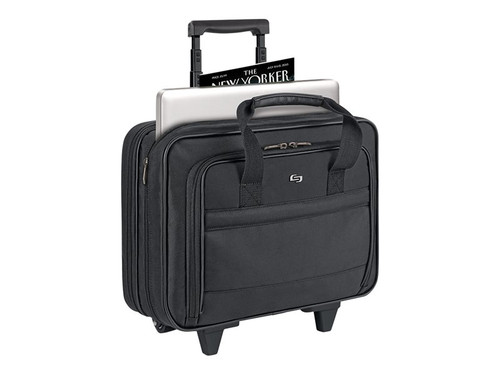 Solo USLB100-4 SOLO B100 CARNEGIE 15.6" ROLLING LAPTOP CASE