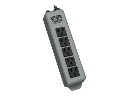 Tripplite TRP602-15 TRIPPLITE WABER 5-OUTLET INDUSTRIAL POWER STRIP