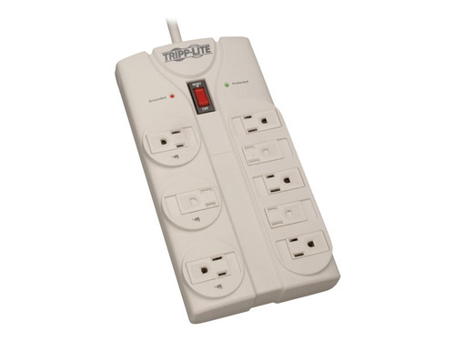 Tripplite TRPTLP808 TRIPPLITE 8-OUT 8' CORD SURGE SUPPRESSOR-GRAY