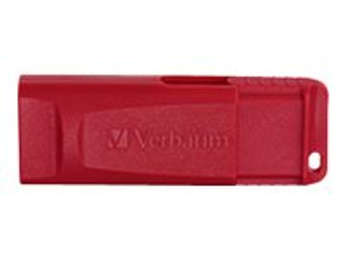 Verbatim VER95236 VERBATIM STORE'N'GO RED 4GB USB 2.0 FLASH DRIVE