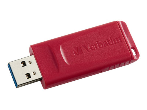 Verbatim VER95507 VERBATIM STORE'N'GO RED 8GB USB 2.0 FLASH DRIVE