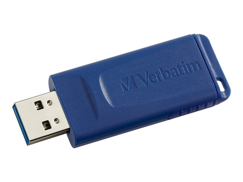 Verbatim VER97087 VERBATIM CLASSIC BLUE 4GB USB 2.0 FLASH DRIVE