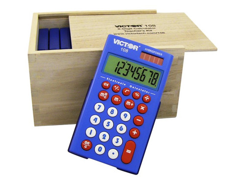 Victor VCT108TK VICTOR 108TK 8 DIGIT BASIC 10PK TEACH KIT