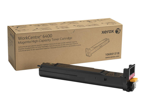 Xerox XER106R01318 XEROX WORKCENTRE 6400 HI YLD MAGENTA TONER