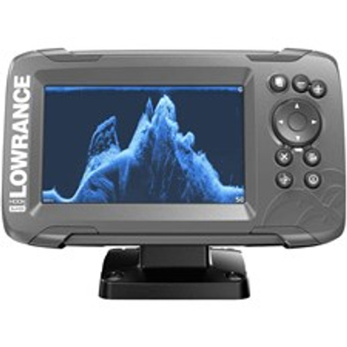 Lowrance 000-14282-001 HOOK_ 5 with SplitShot Transducer and US / Canada Nav+ Maps