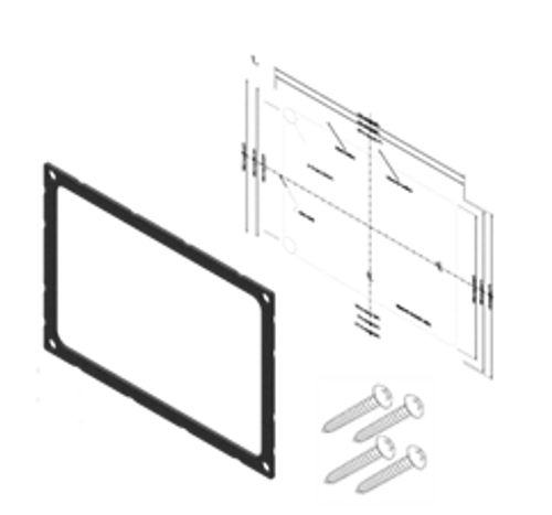 Simrad 000-13699-001 GO9/V9 DASH MOUNT KIT