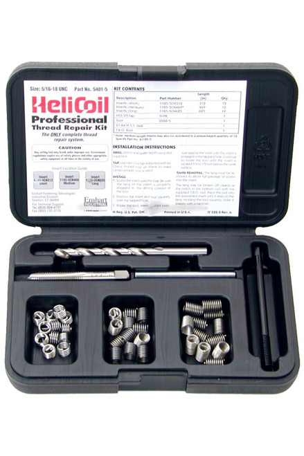 Aircraft Tool Supply 5402-3 Heli-Coil Individual Repair Pack