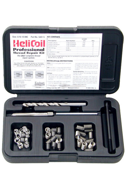 Aircraft Tool Supply 5402-10 Heli-Coil Individual Repair Pack