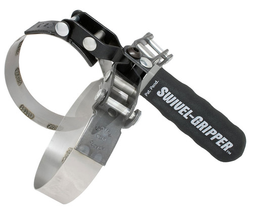 Aircraft Tool Supply 57040 Swivel-Gripper Oil Filter Wrench (4-1/8" - 4-1/2")