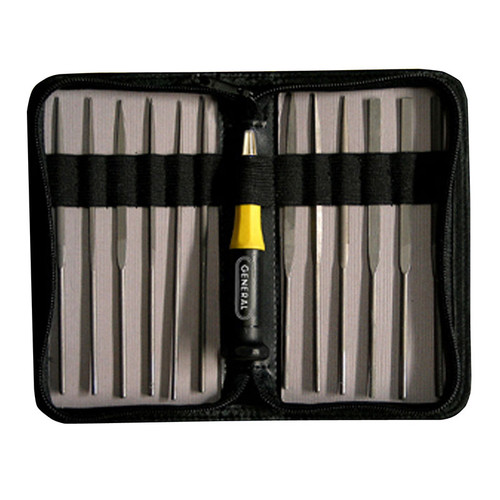 Aircraft Tool Supply GT707475 Needle File Set, 12 Pc.